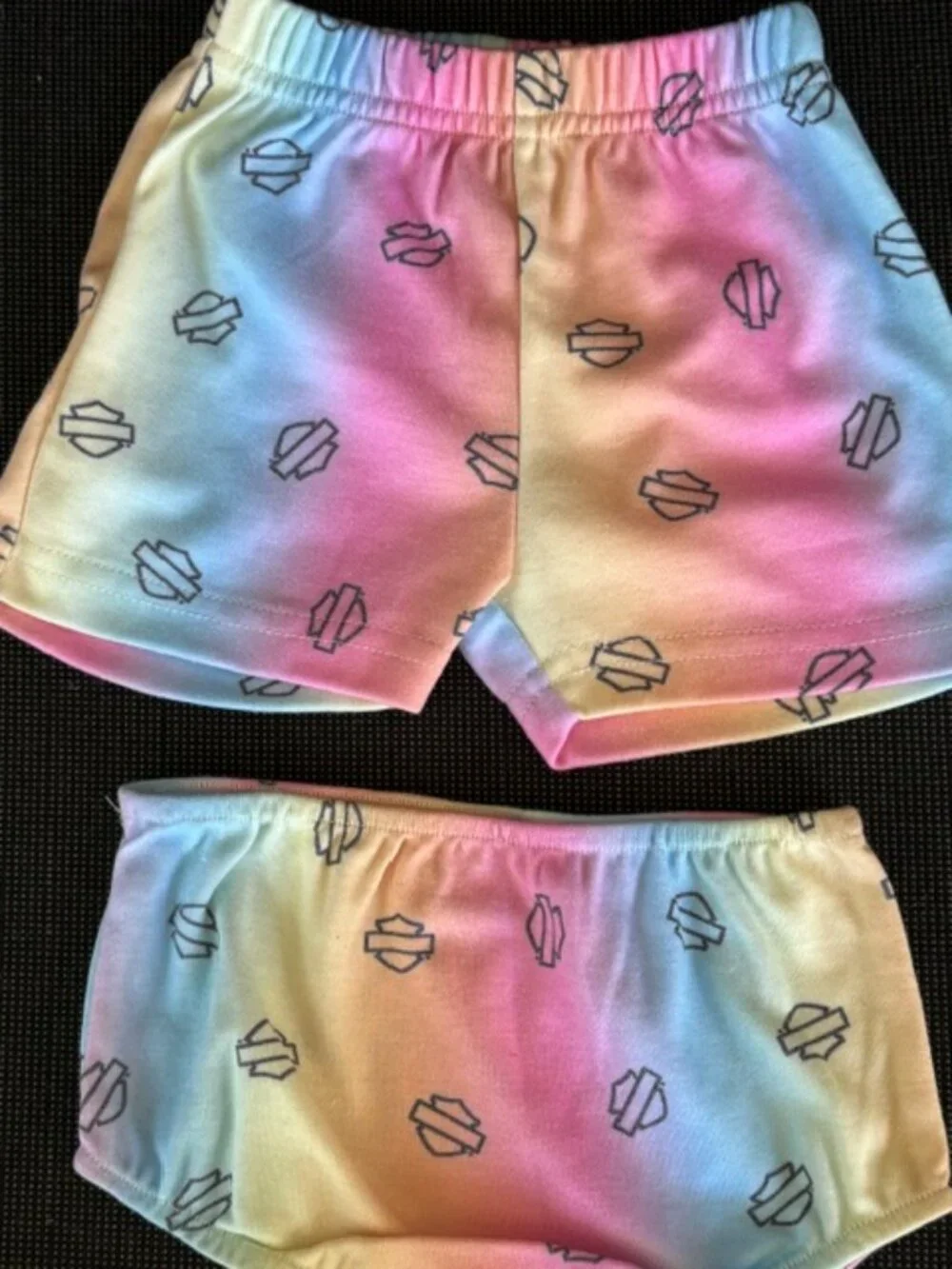 HARLEY DAVIDSON INFANT SHORTS/DIAPER COVER UPS